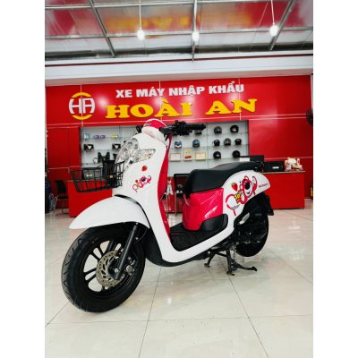 xe scoopy gấu dâu